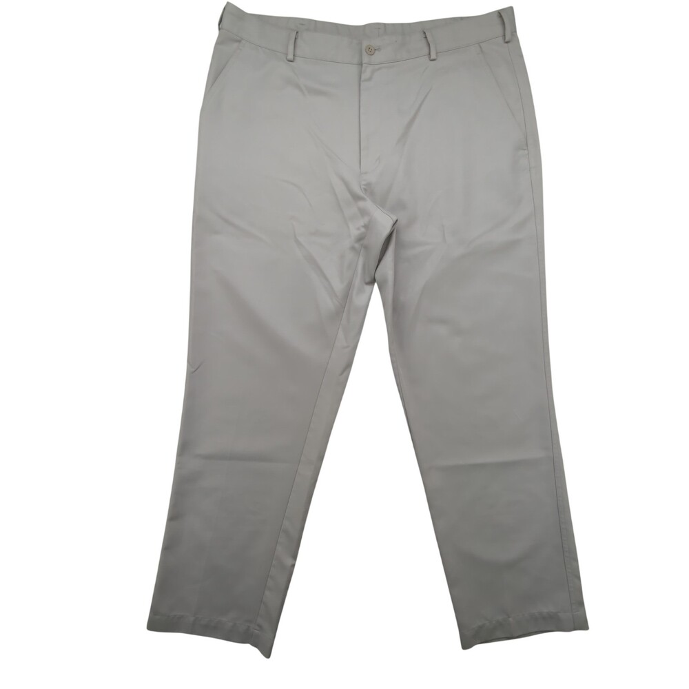 Nike Golf Pants Mens 38x32 Dri-Fit Performance Lightweight Gray Polyester